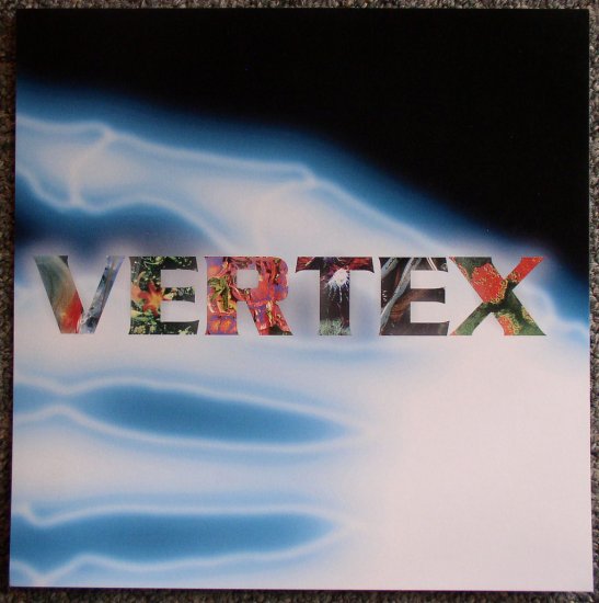 Vertex / Vertex promo flat poster unused music advertising 1996