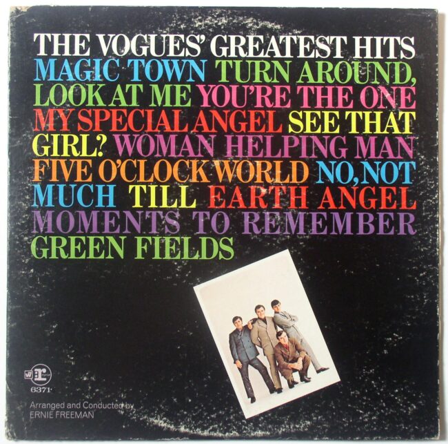 Vogues / Greatest Hits LP vg+ 1969