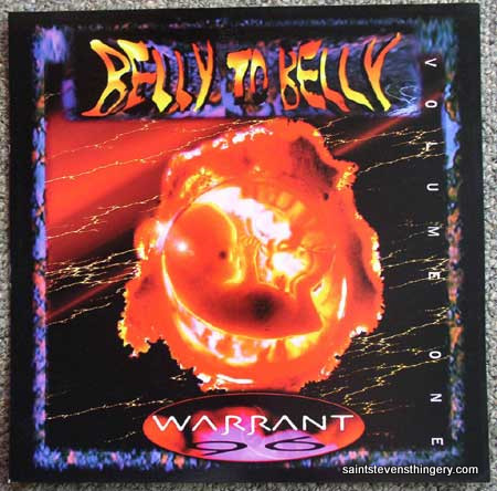 Warrant / Belly To Belly promo flat used 1996 - Click Image to Close