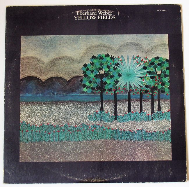 Weber, Eberhard / Yellow Fields LP vg+ 1976