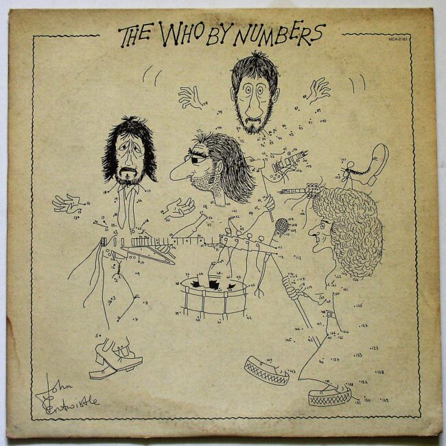 Who / Who By Numbers LP vg 1975