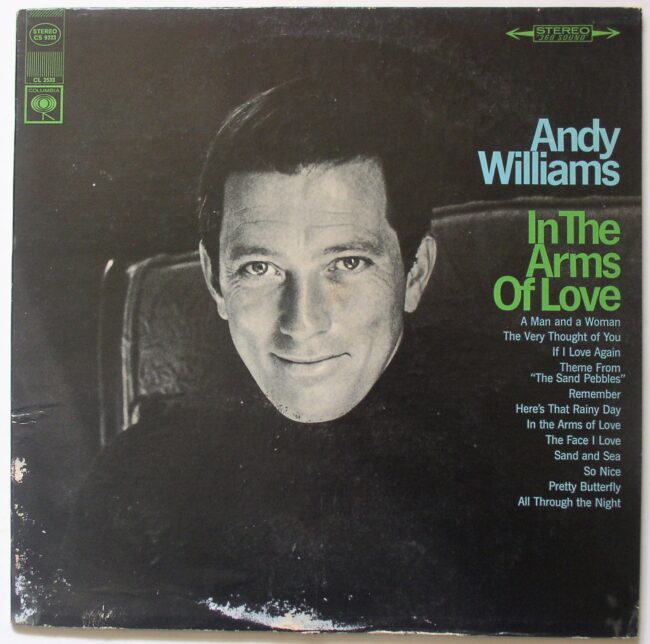 Williams, Andy / In The Arms Of Love LP vg+ 1967