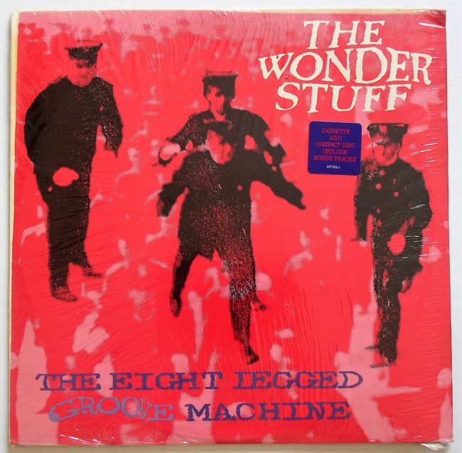 The Wonder Stuff / Eight Legged Groove Machine LP sealed 1988