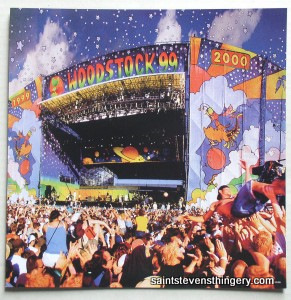 Woodstock 99 Last Great Rock Show of Century Promo Flat 2000